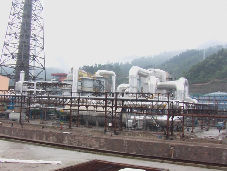 600,000 tons/year sulfur-to-sulfuric acid project